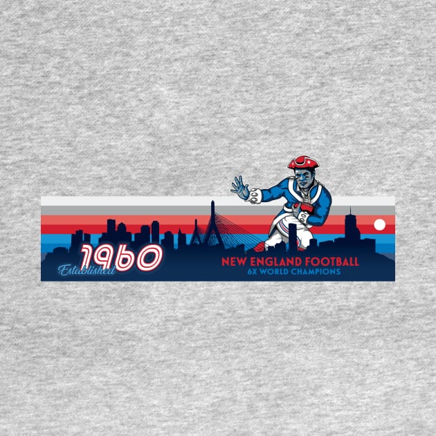 Patriots - 2019 Boston Champion Series Mascot Graphic by bkumm66